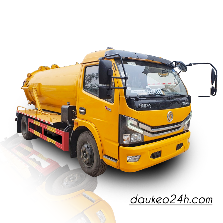 Xe Hút Chất Thải DONGFENG 6 Khối Nhập Khẩu